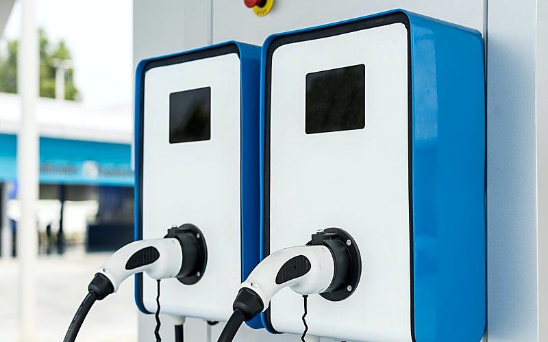 EV charging stations at South Florida condo by MrRhinoConnect