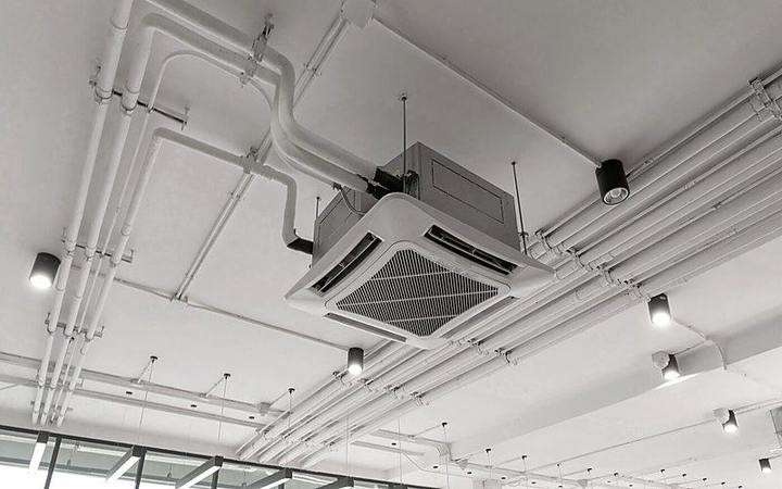 Commercial HVAC system maintenance at South Florida property by MrRhinoConnect